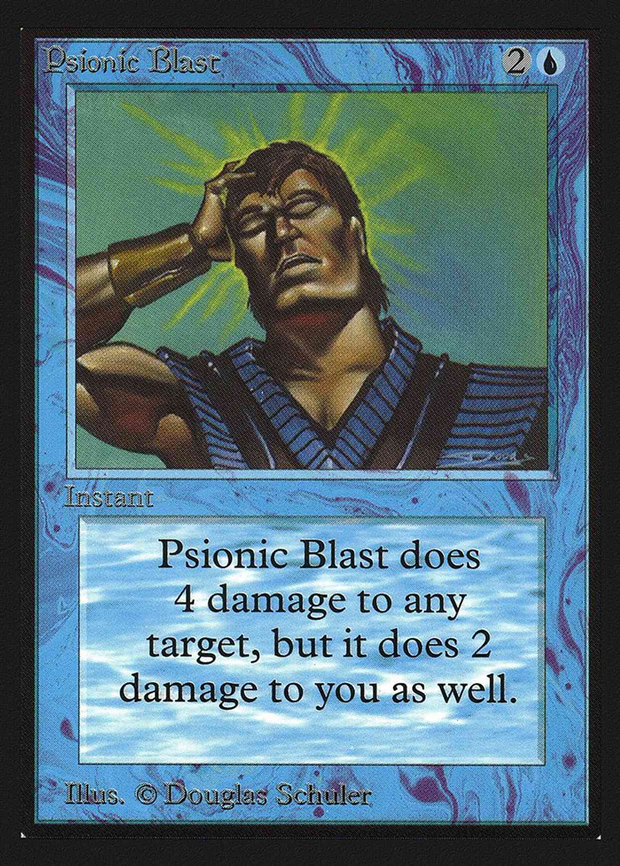Psionic Blast (IE) magic card front