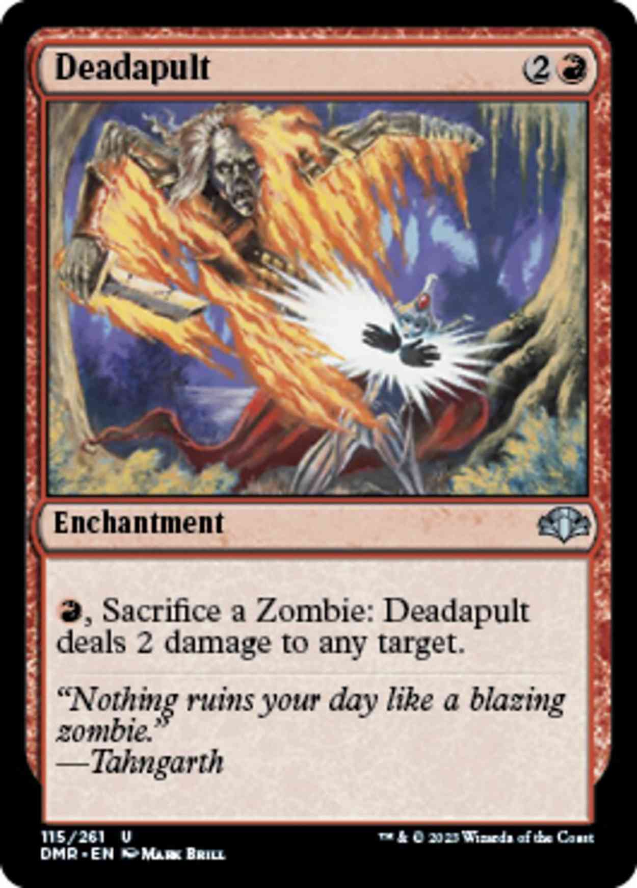 Deadapult magic card front