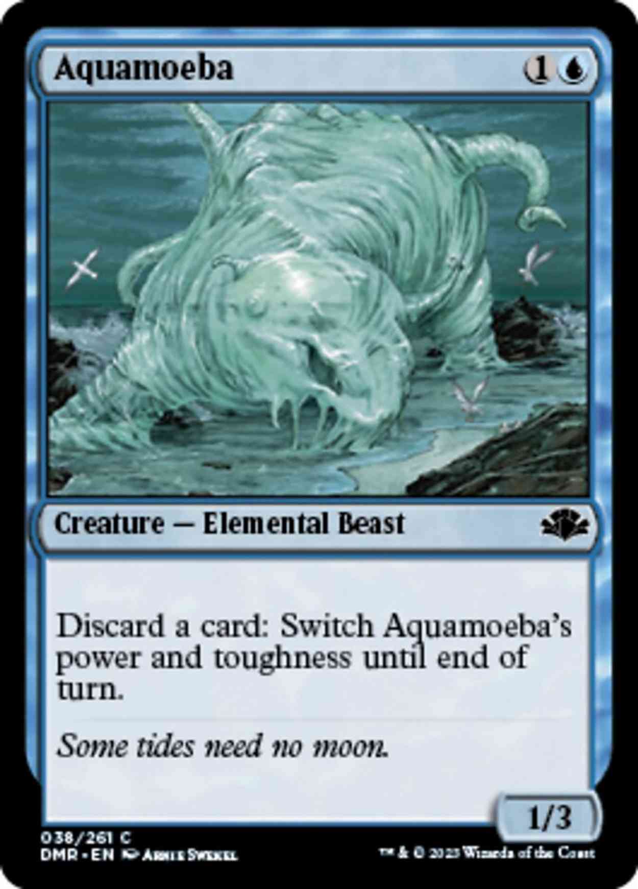 Aquamoeba magic card front