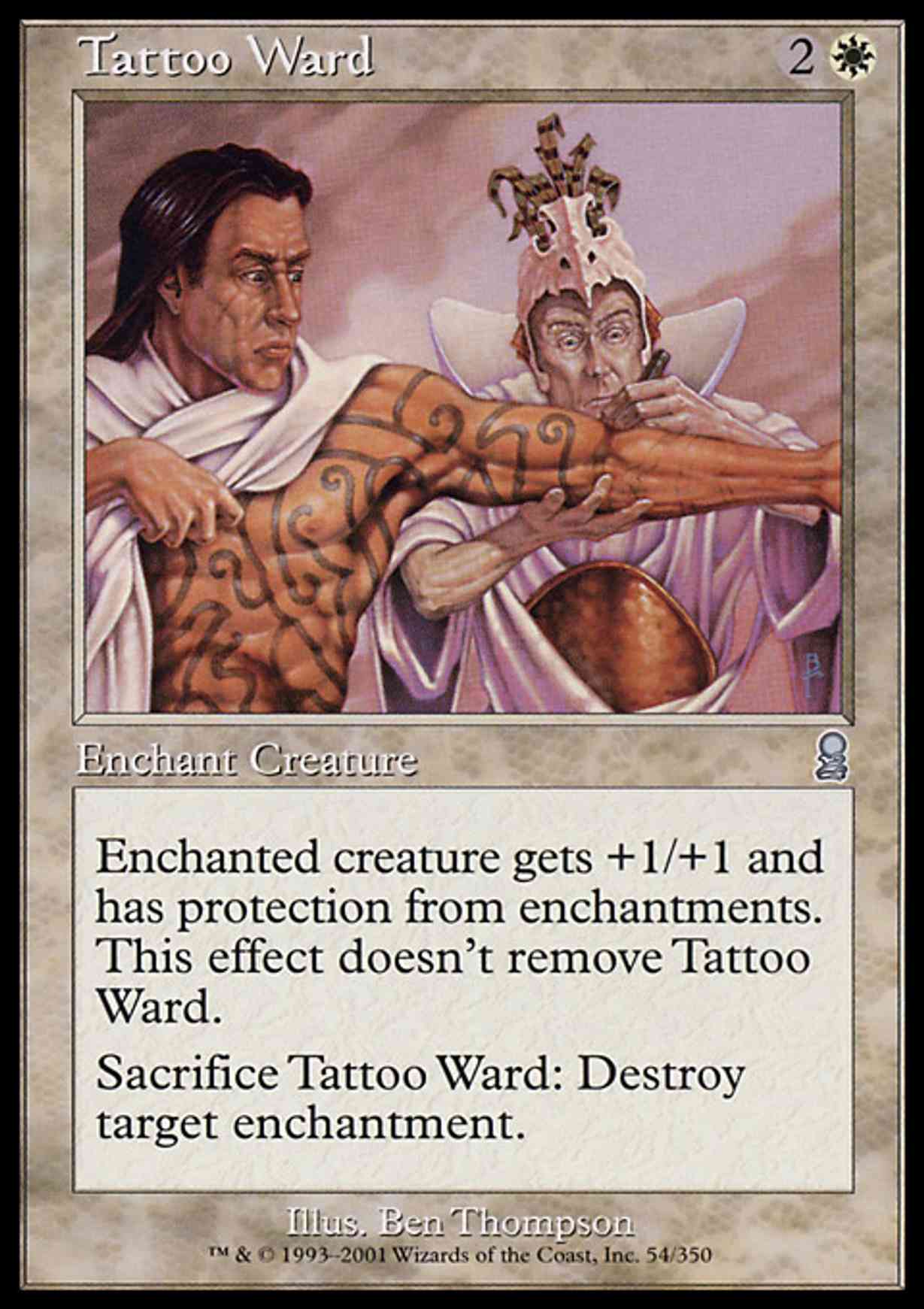 Tattoo Ward magic card front