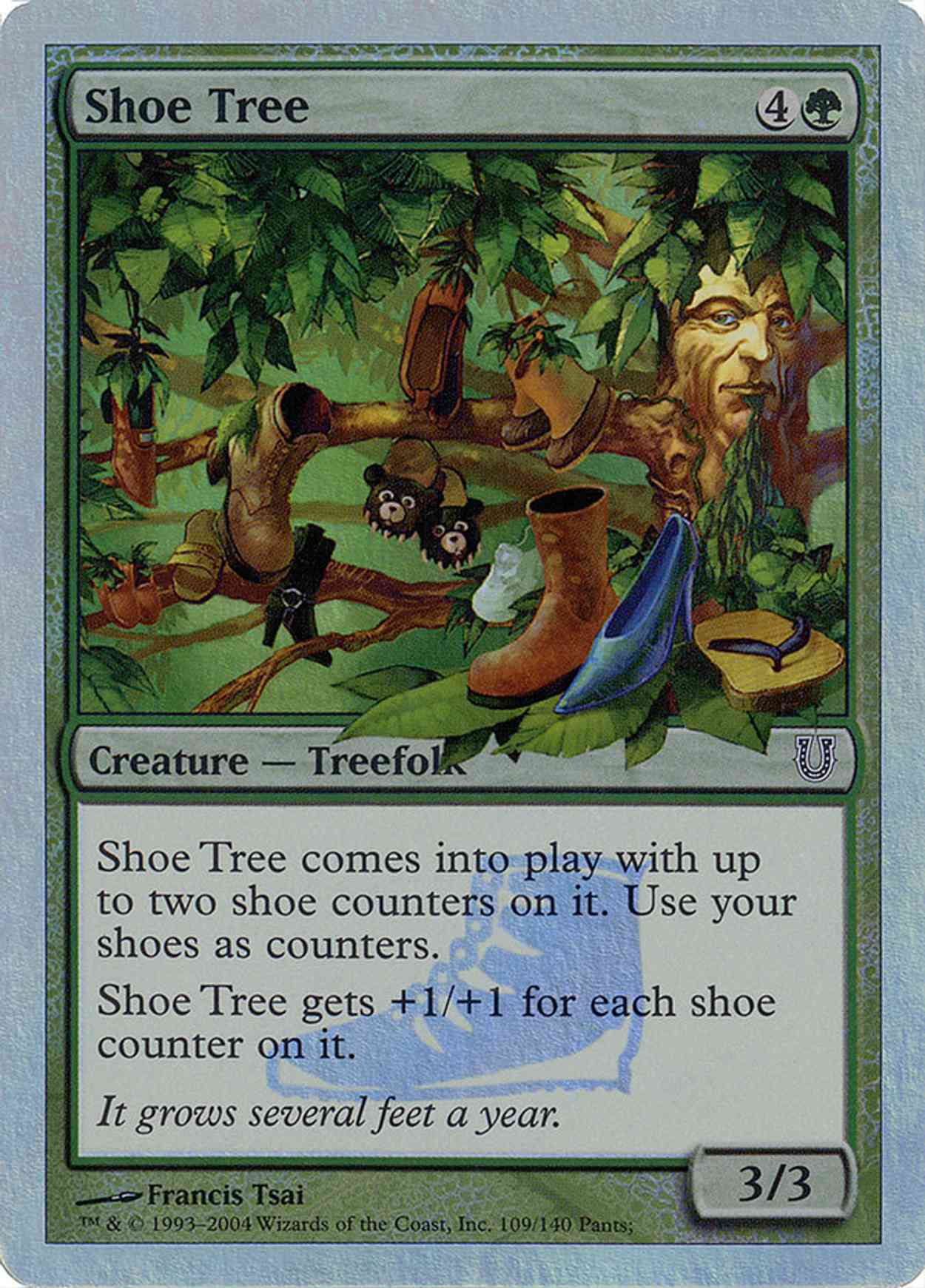 Shoe Tree (Alternate Foil) magic card front