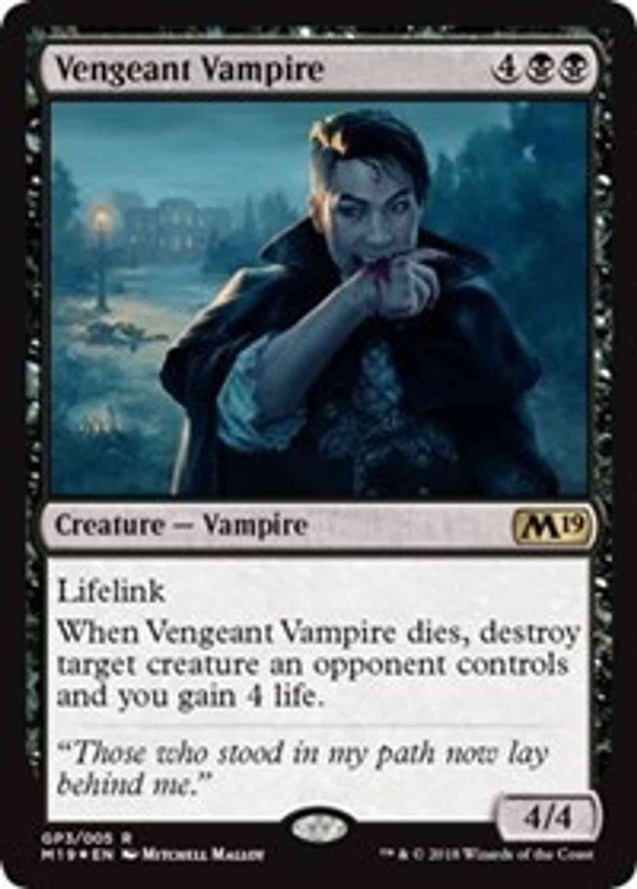 Vengeant Vampire (2018 Gift Pack) magic card front