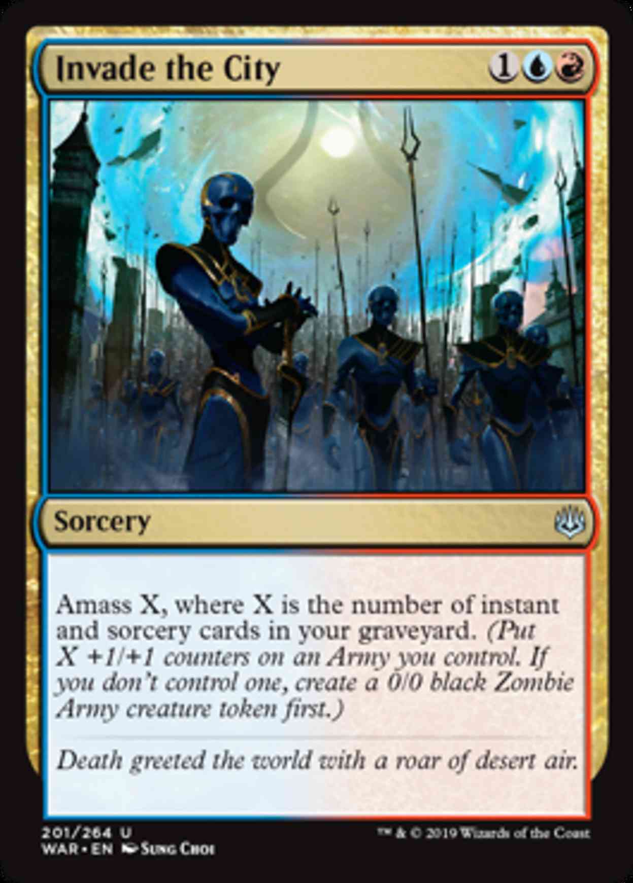 Invade the City magic card front