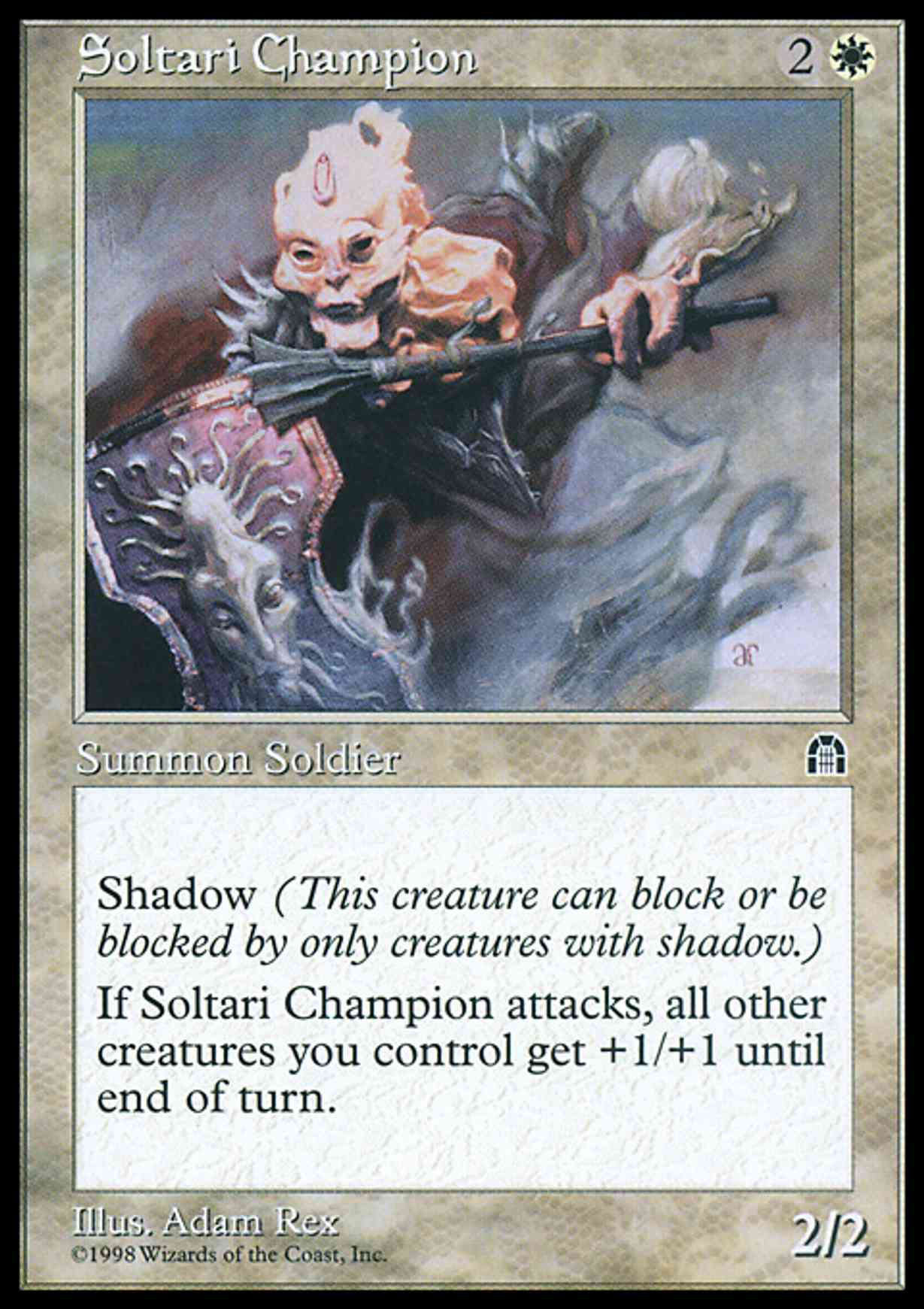 Soltari Champion magic card front