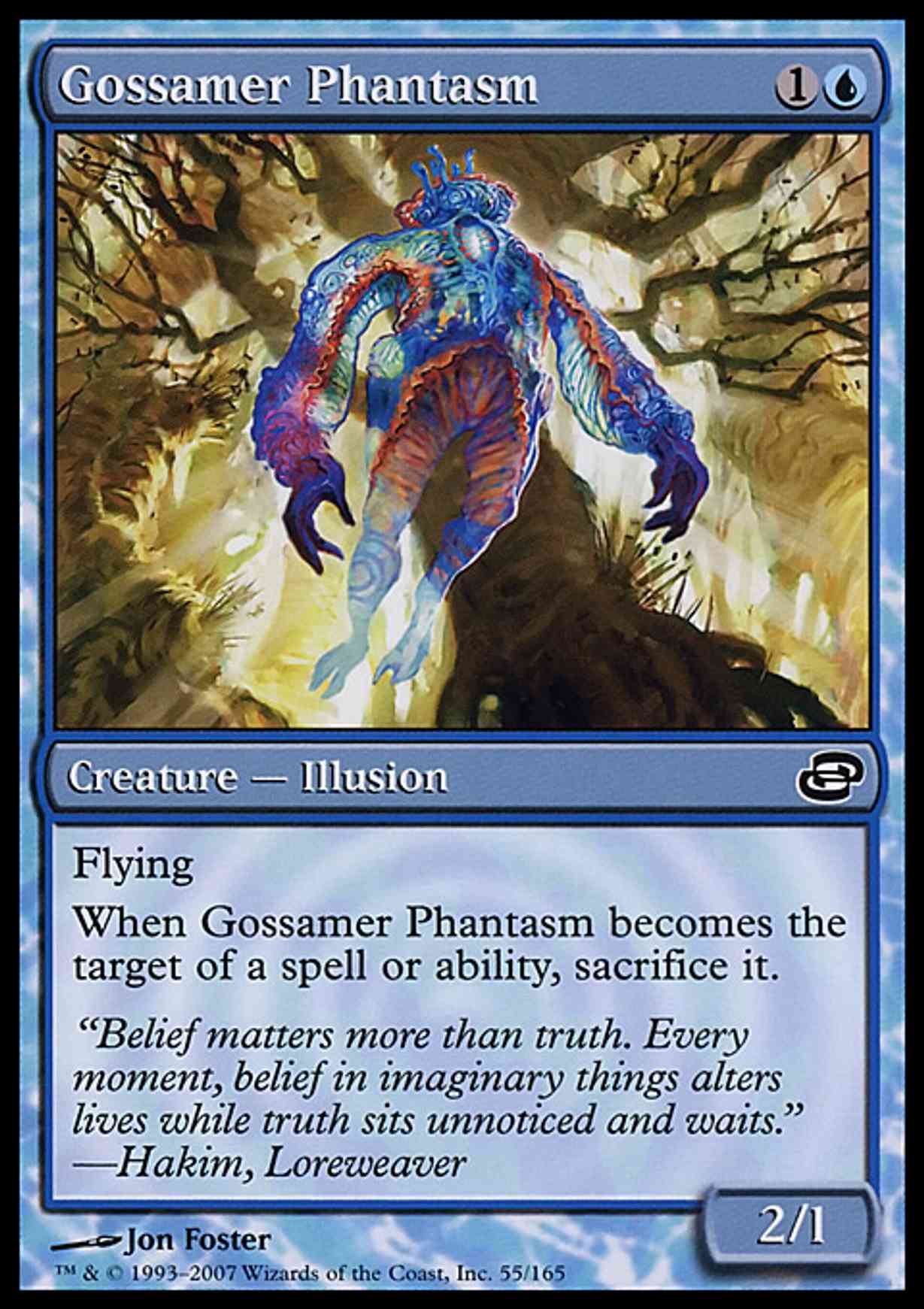 Gossamer Phantasm magic card front