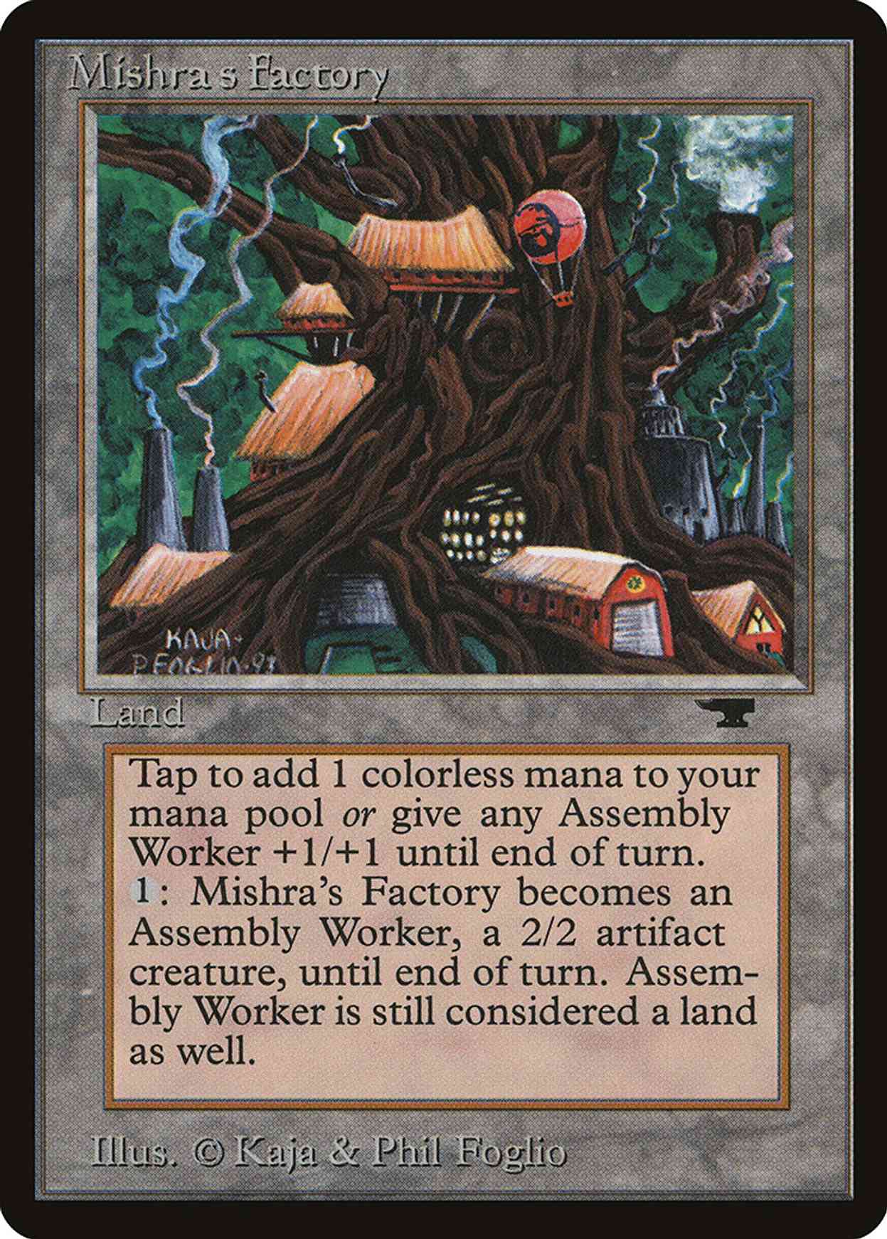 Mishra's Factory (Summer) magic card front