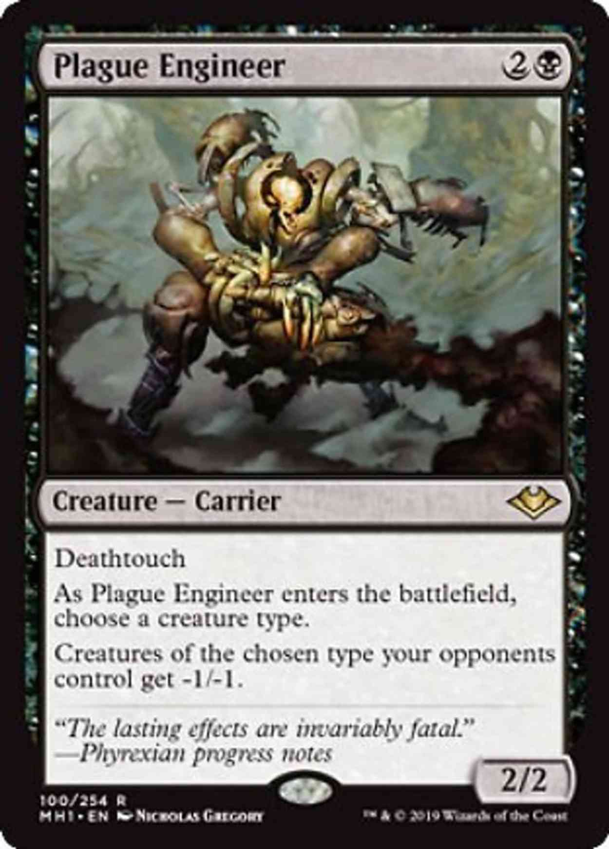 Plague Engineer magic card front
