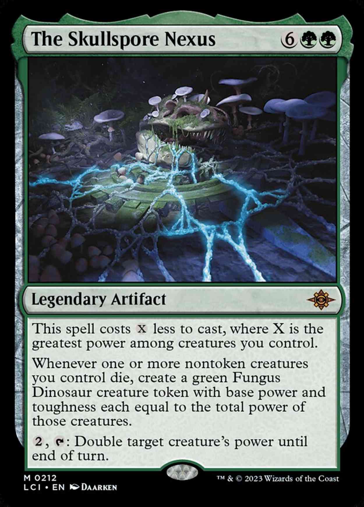 The Skullspore Nexus magic card front