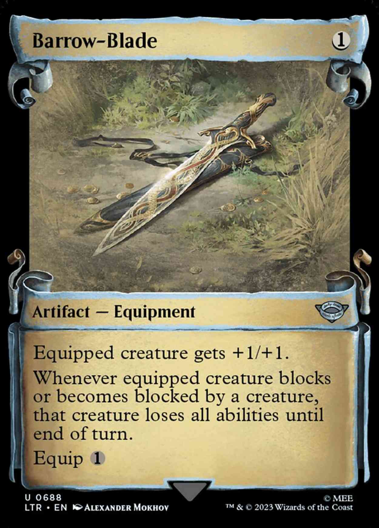 Barrow-Blade (Showcase Scrolls) magic card front