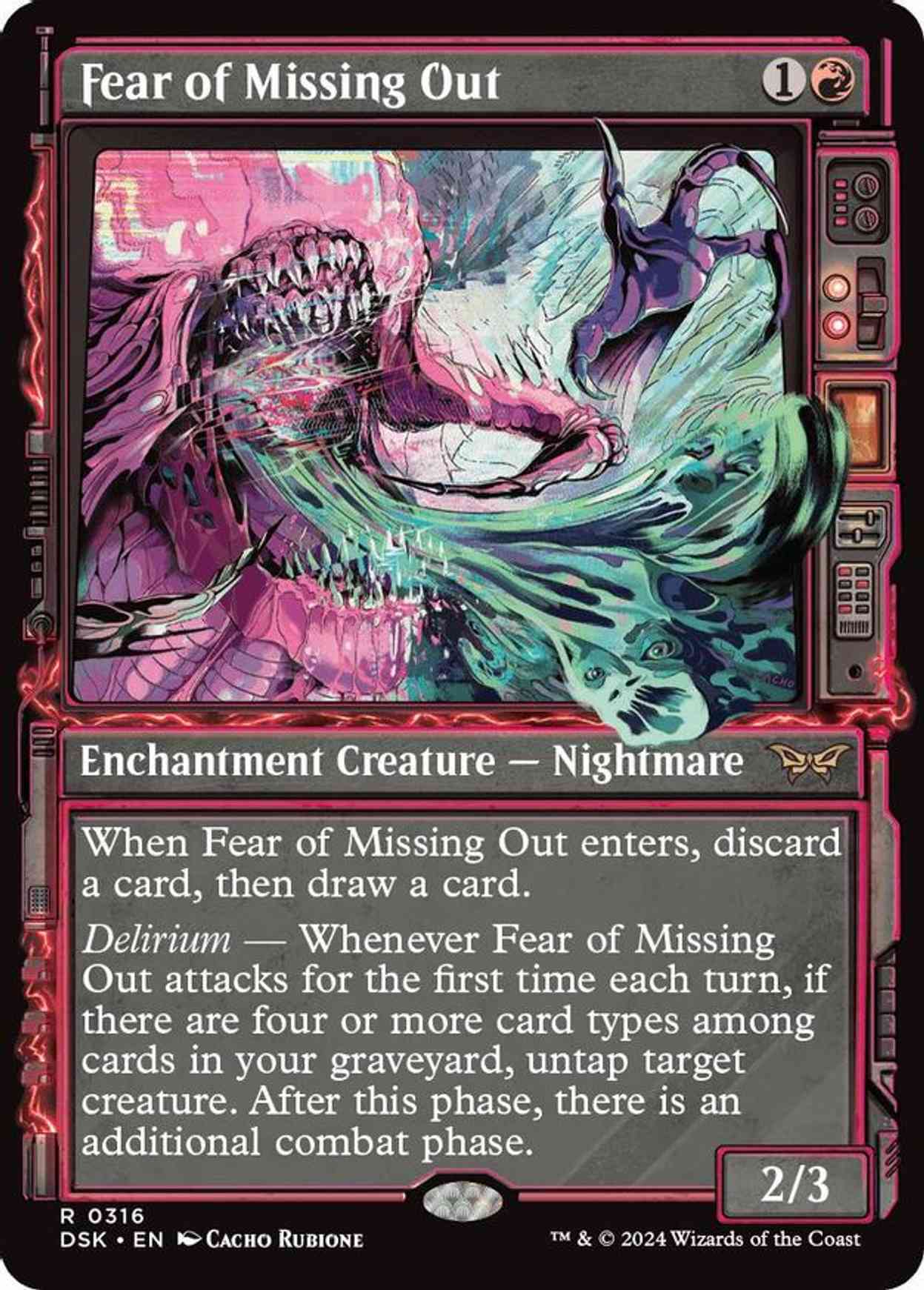 Fear of Missing Out (Showcase) magic card front