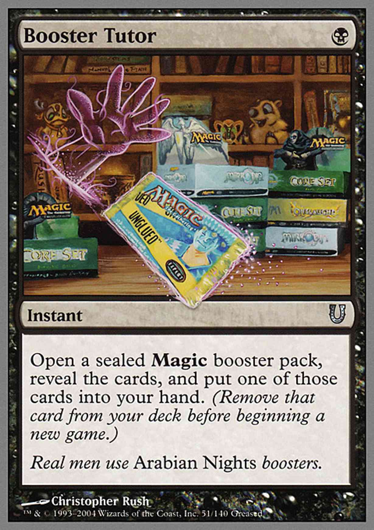 Booster Tutor magic card front