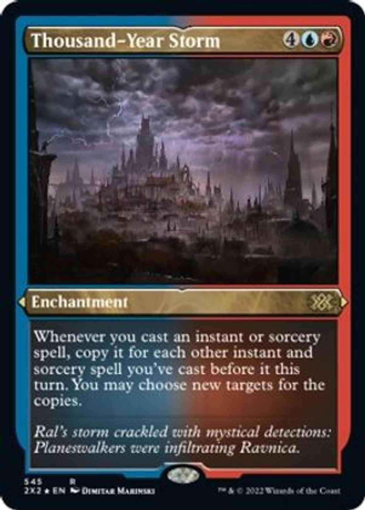 Thousand-Year Storm (Foil Etched) magic card front
