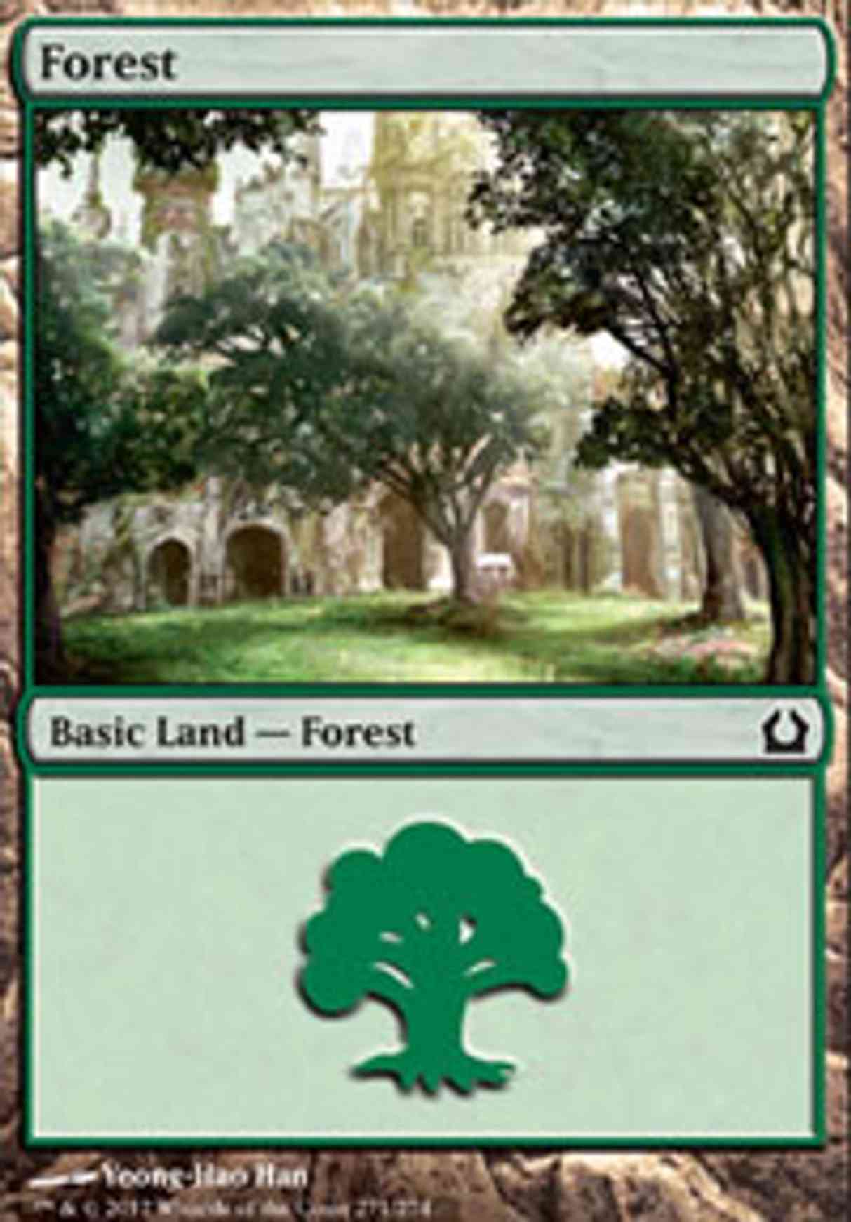 Forest (271) magic card front