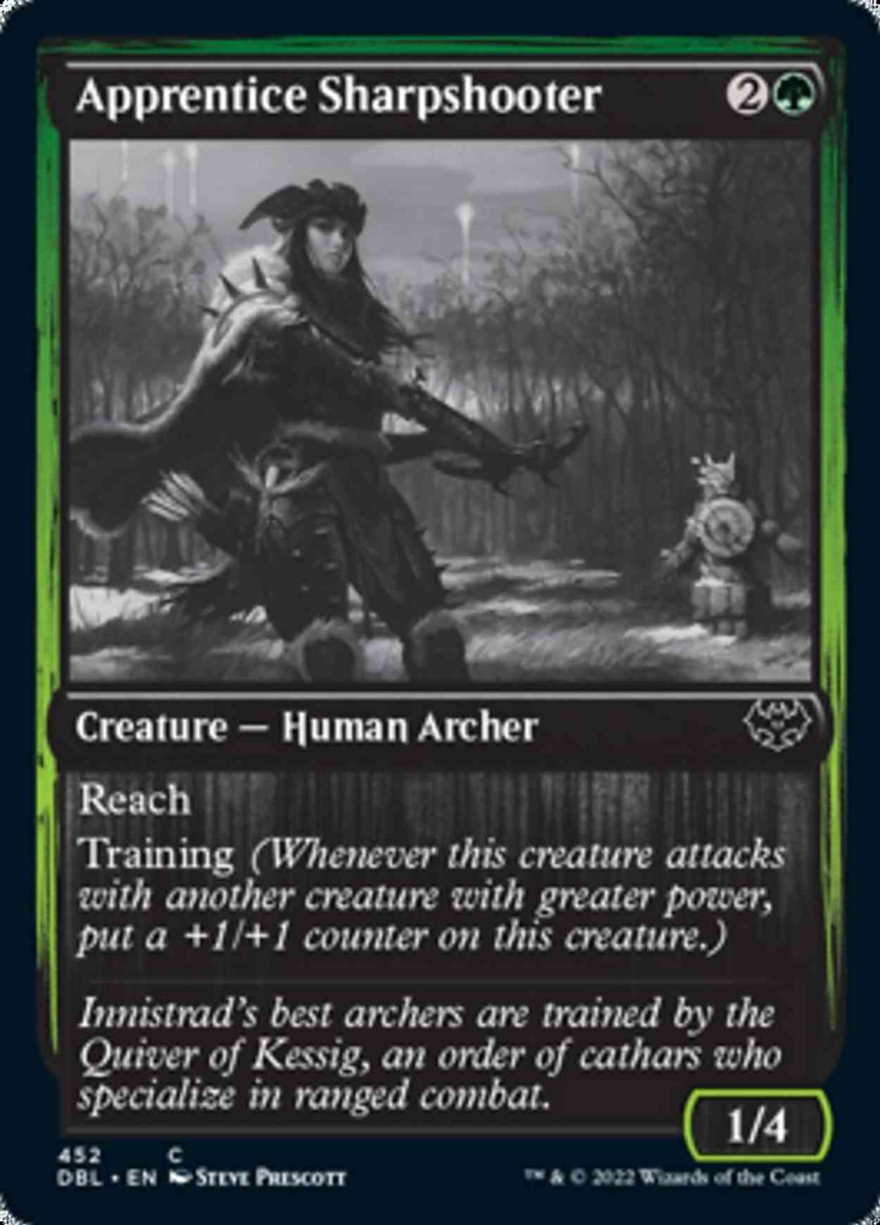 Apprentice Sharpshooter magic card front