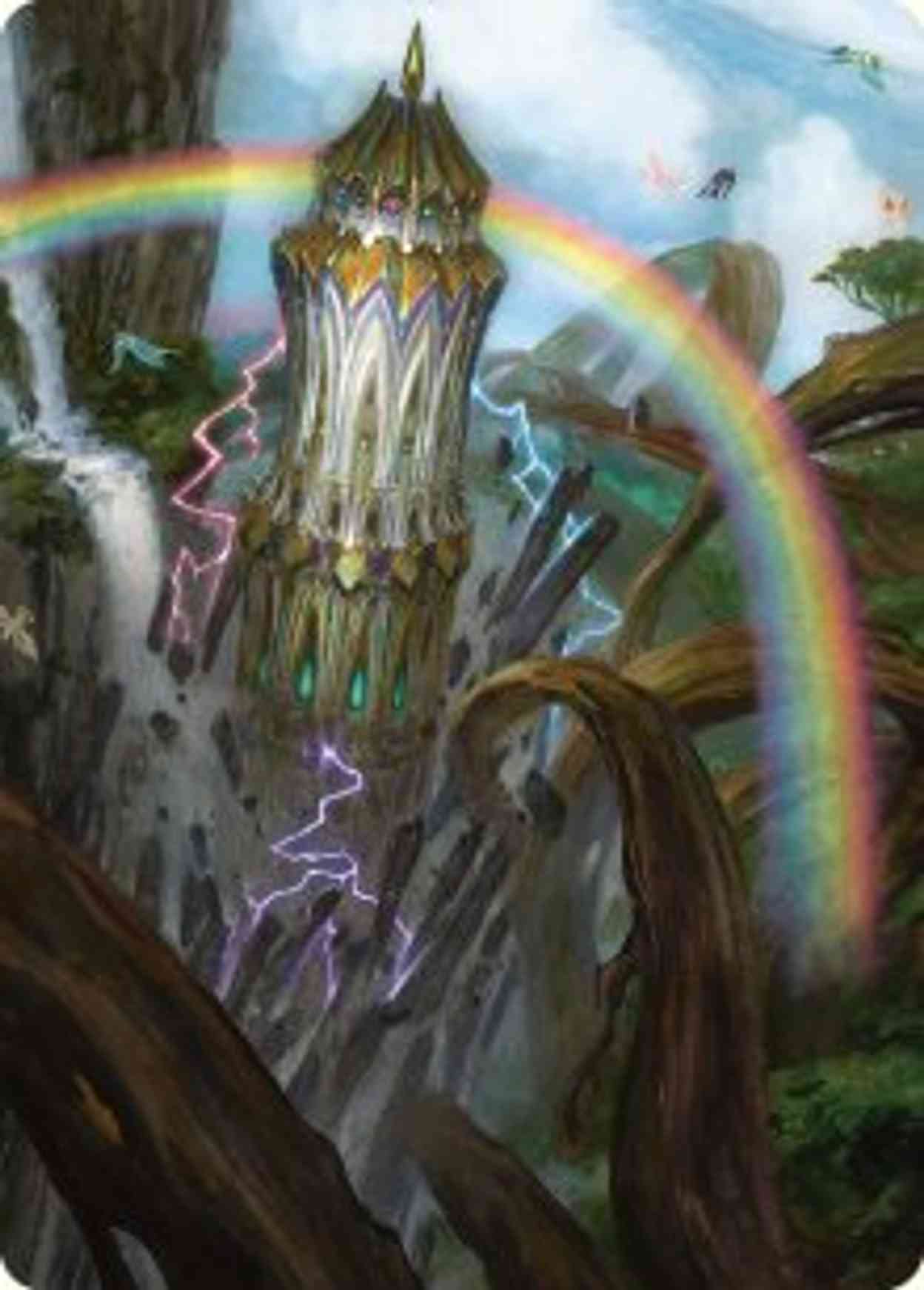 Command Tower Art Card magic card front