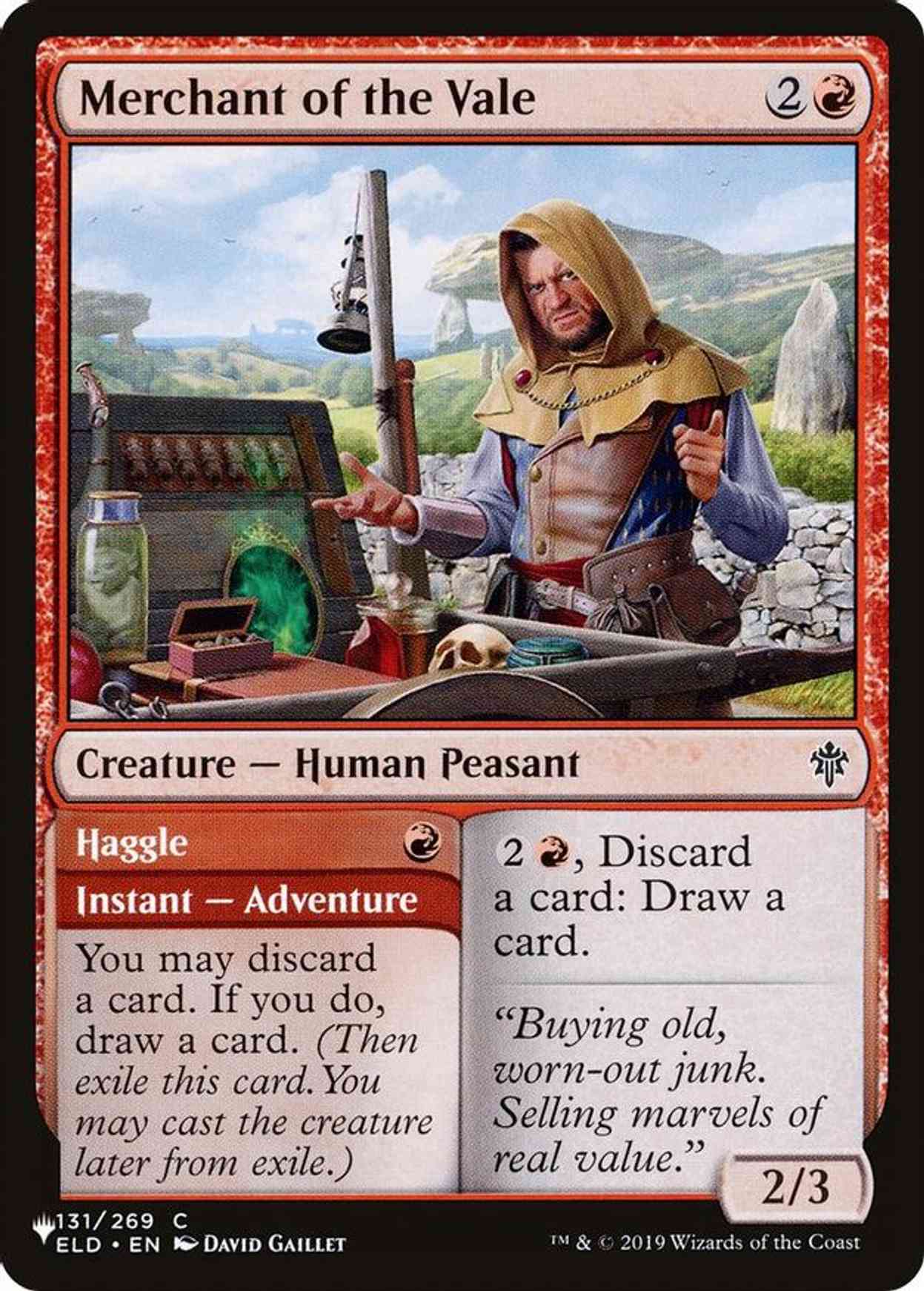 Merchant of the Vale magic card front