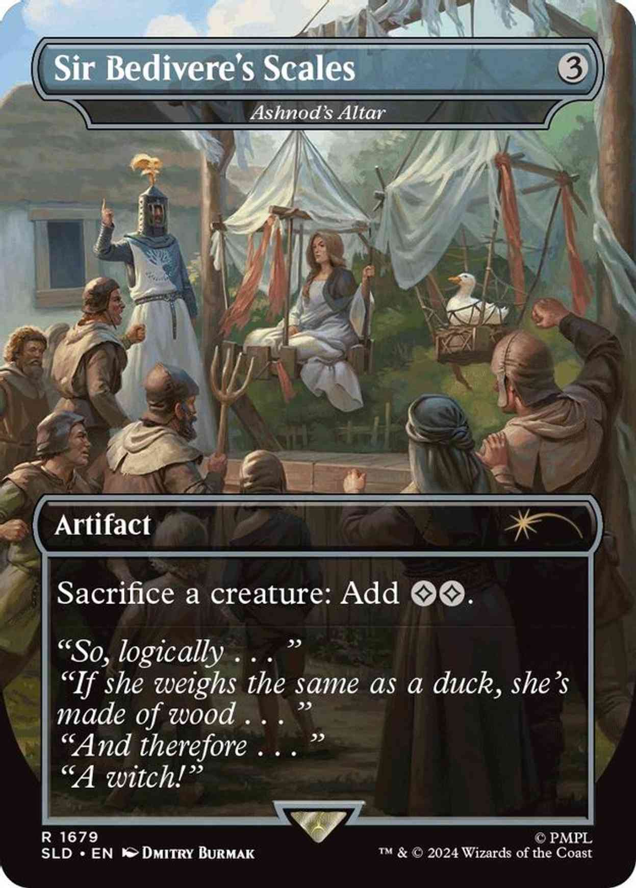 Sir Bedivere's Scales - Ashnod's Altar magic card front