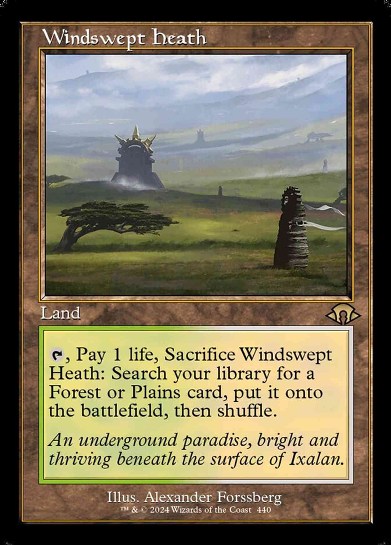 Windswept Heath (Retro Frame) magic card front