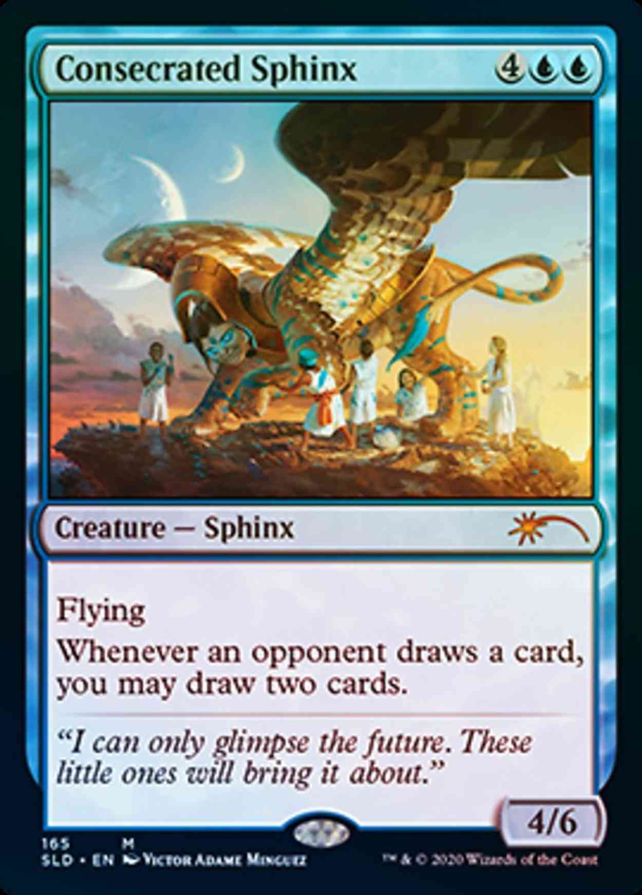 Consecrated Sphinx magic card front