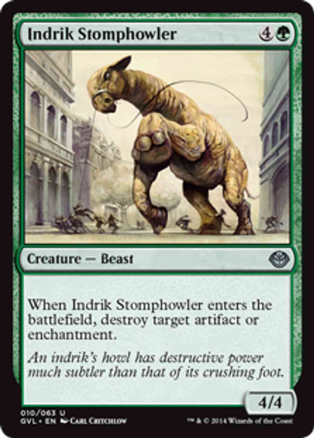 Indrik Stomphowler magic card front