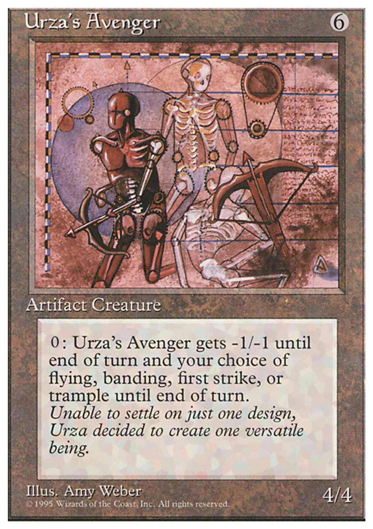 Urza's Avenger magic card front