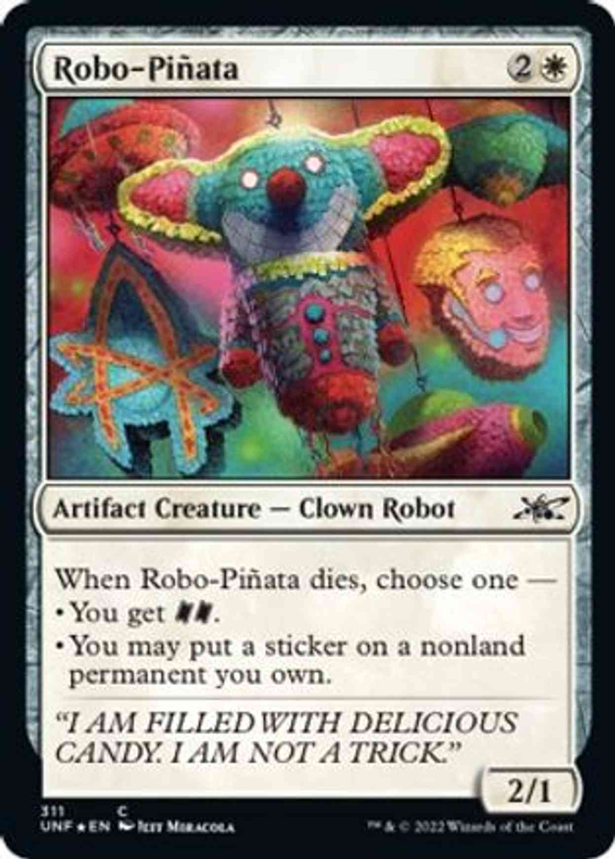 Robo-Piñata (Galaxy Foil) magic card front