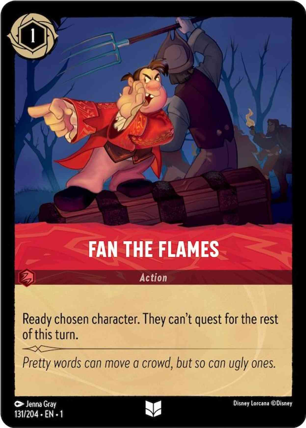 Fan the Flames magic card front