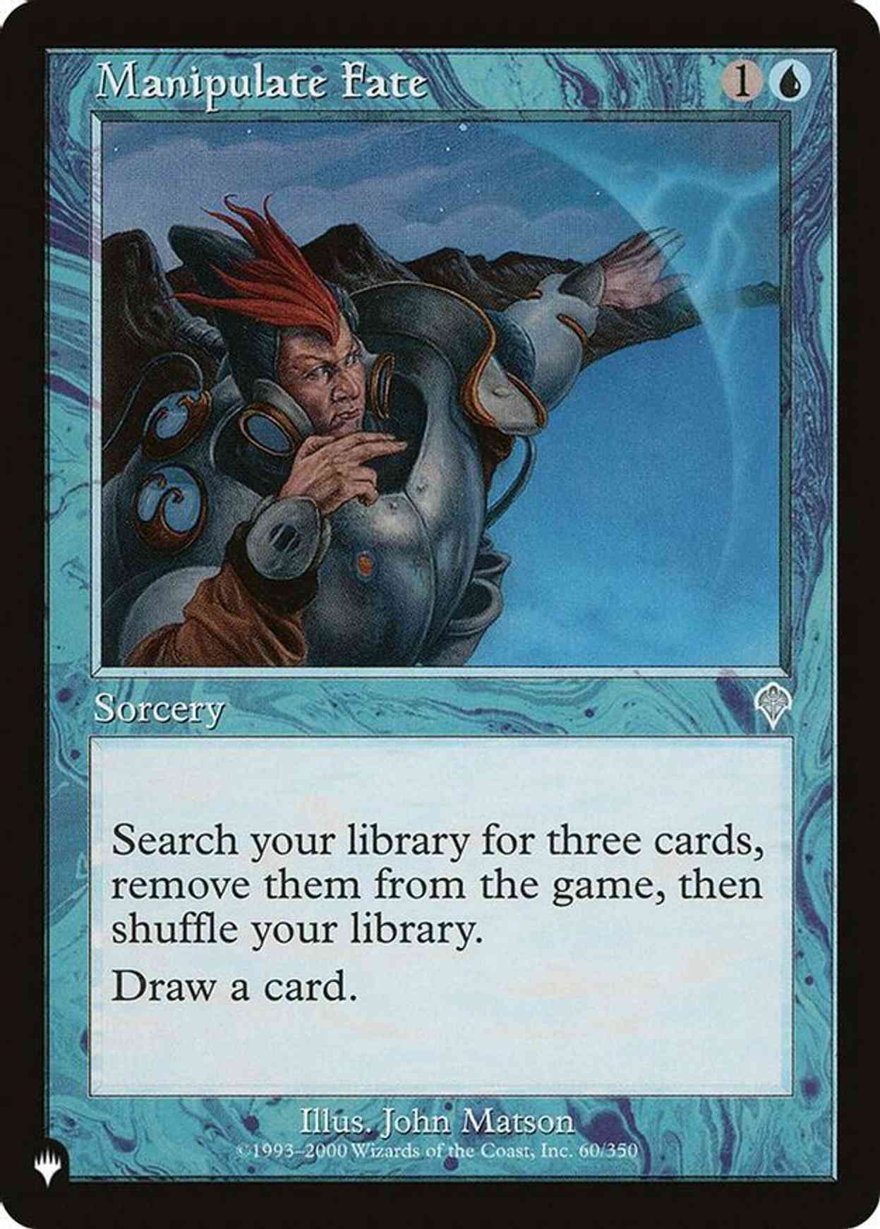 Manipulate Fate magic card front