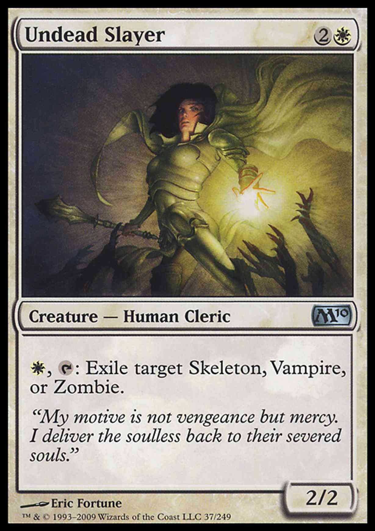 Undead Slayer magic card front