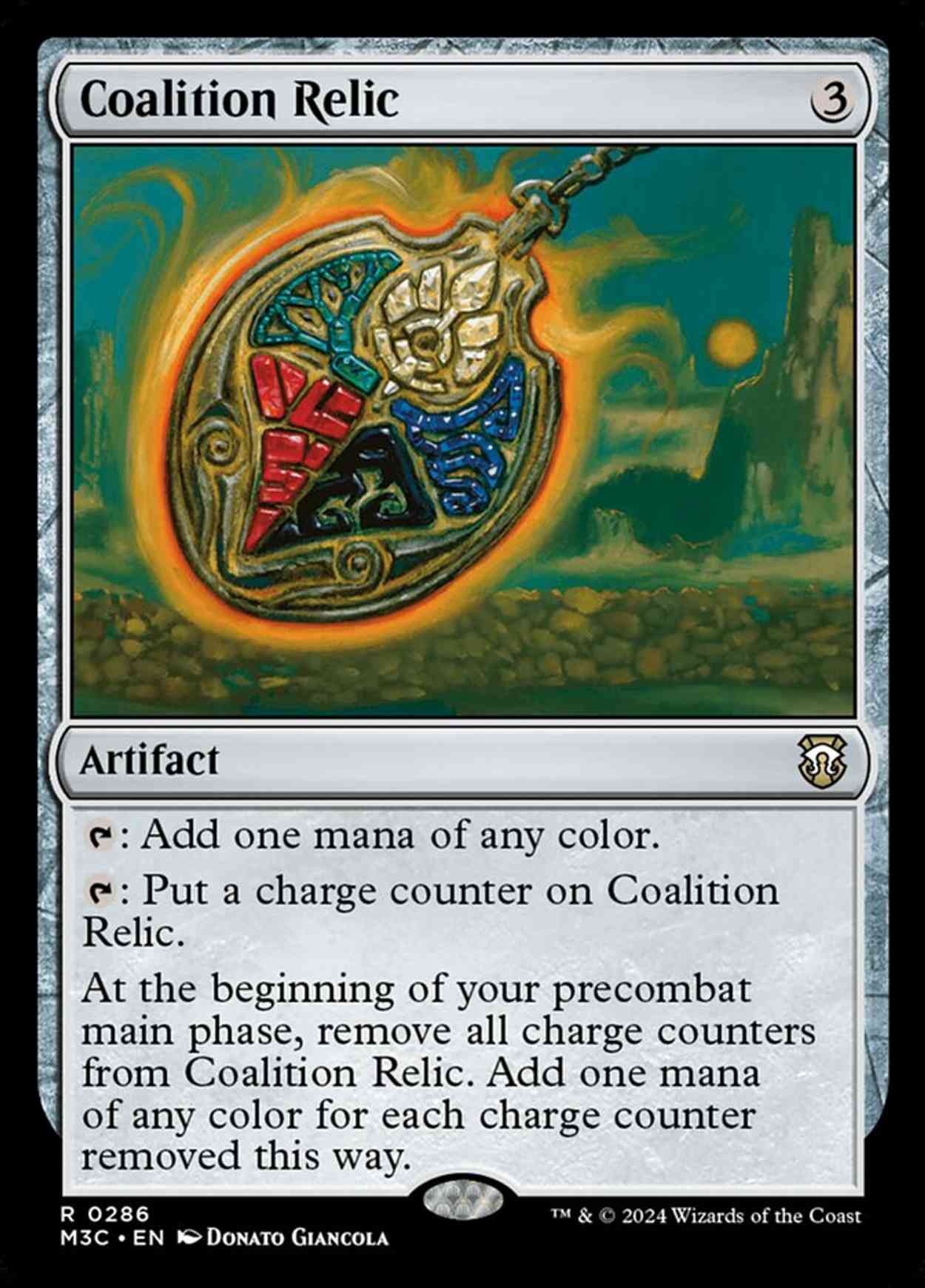 Coalition Relic magic card front