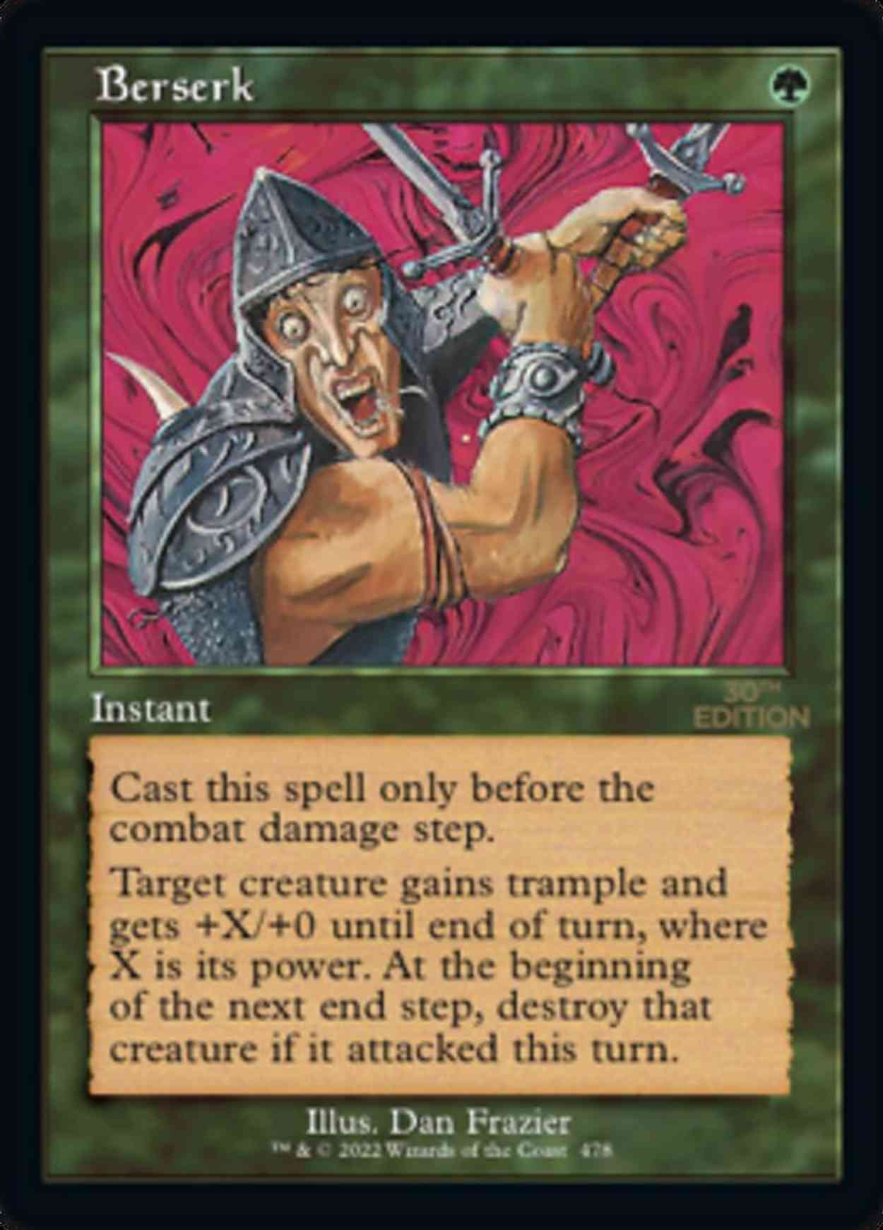 Berserk (Retro Frame) magic card front