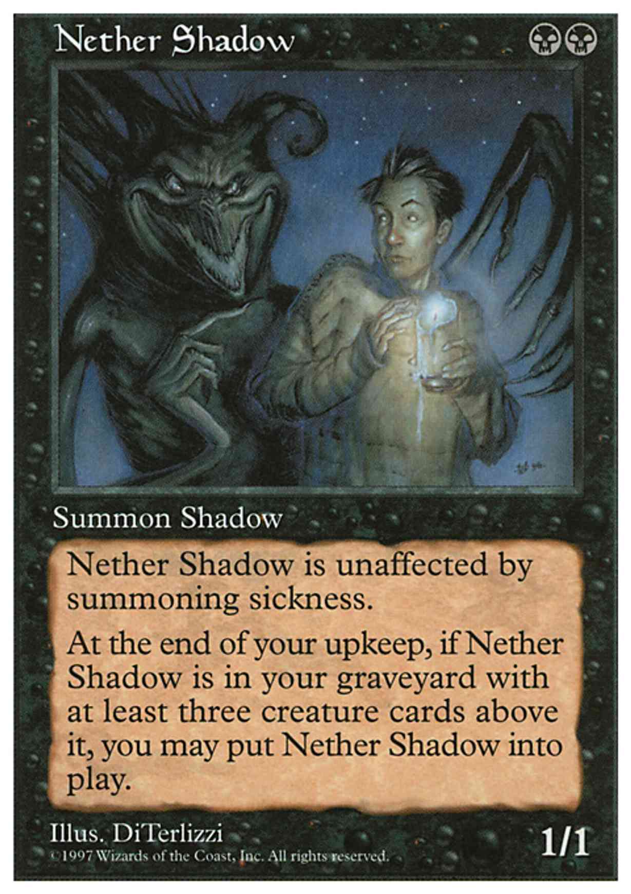 Nether Shadow magic card front