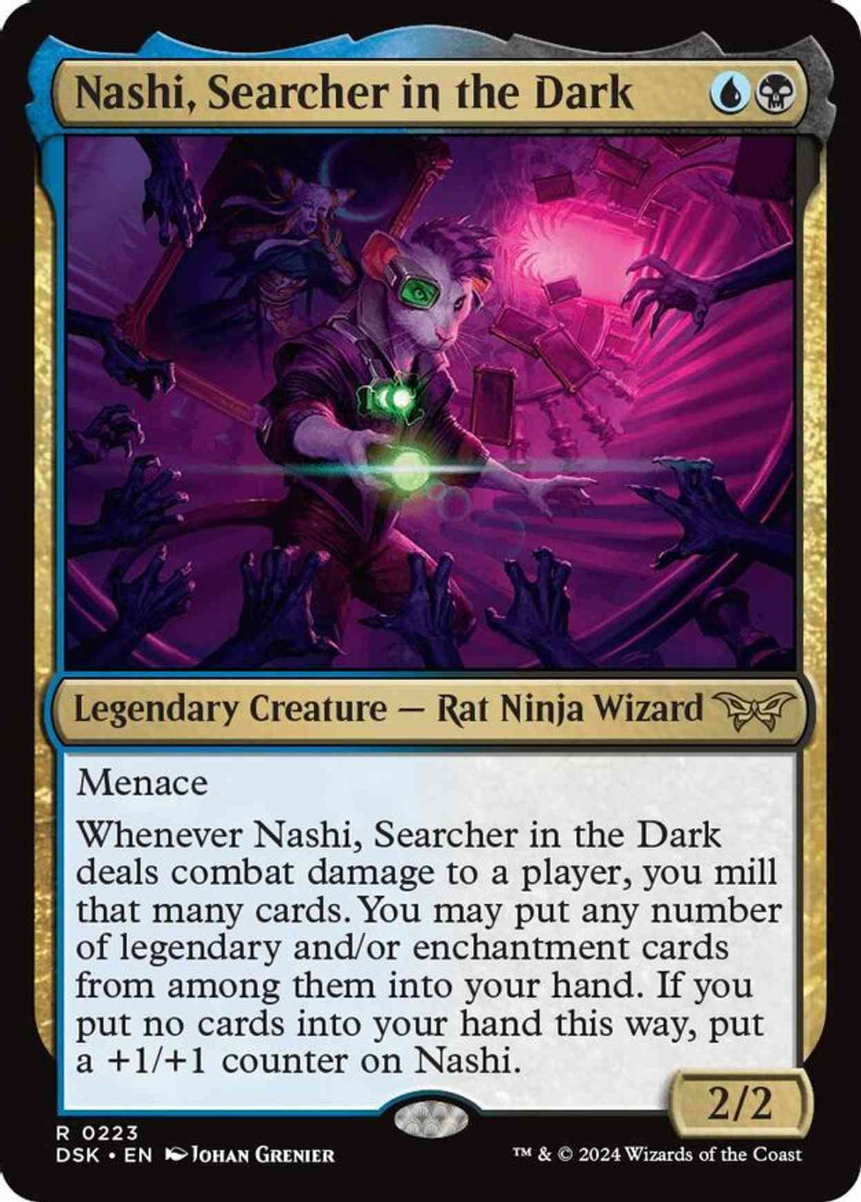 Nashi, Searcher in the Dark magic card front