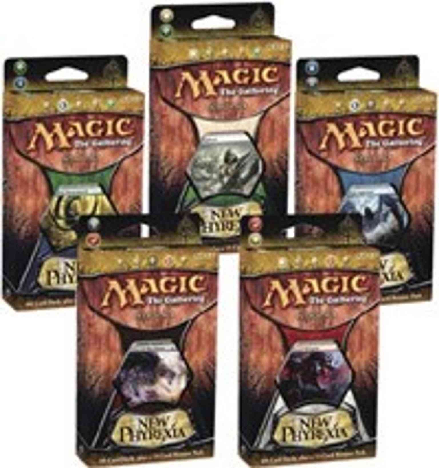 New Phyrexia - All 5 Intro Packs magic card front