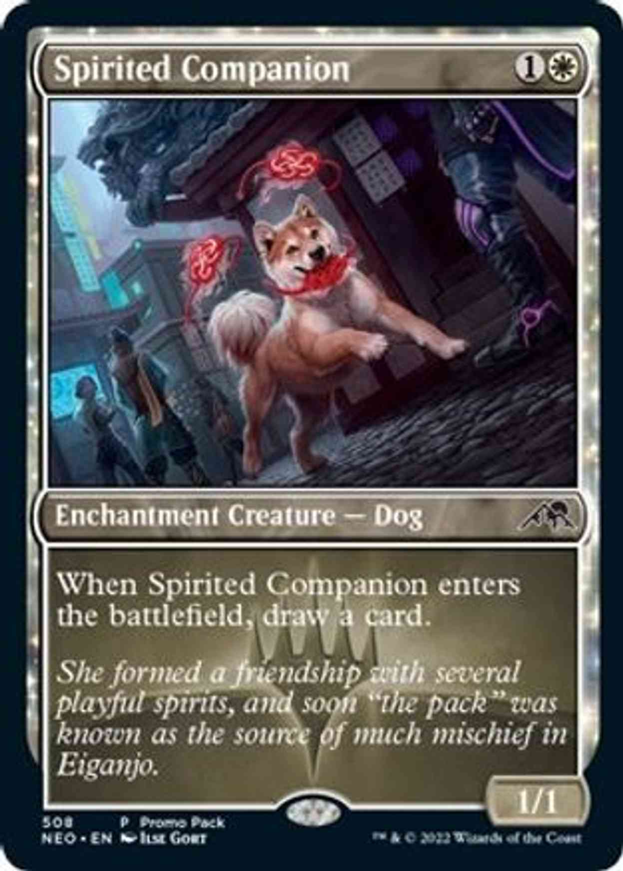 Spirited Companion magic card front