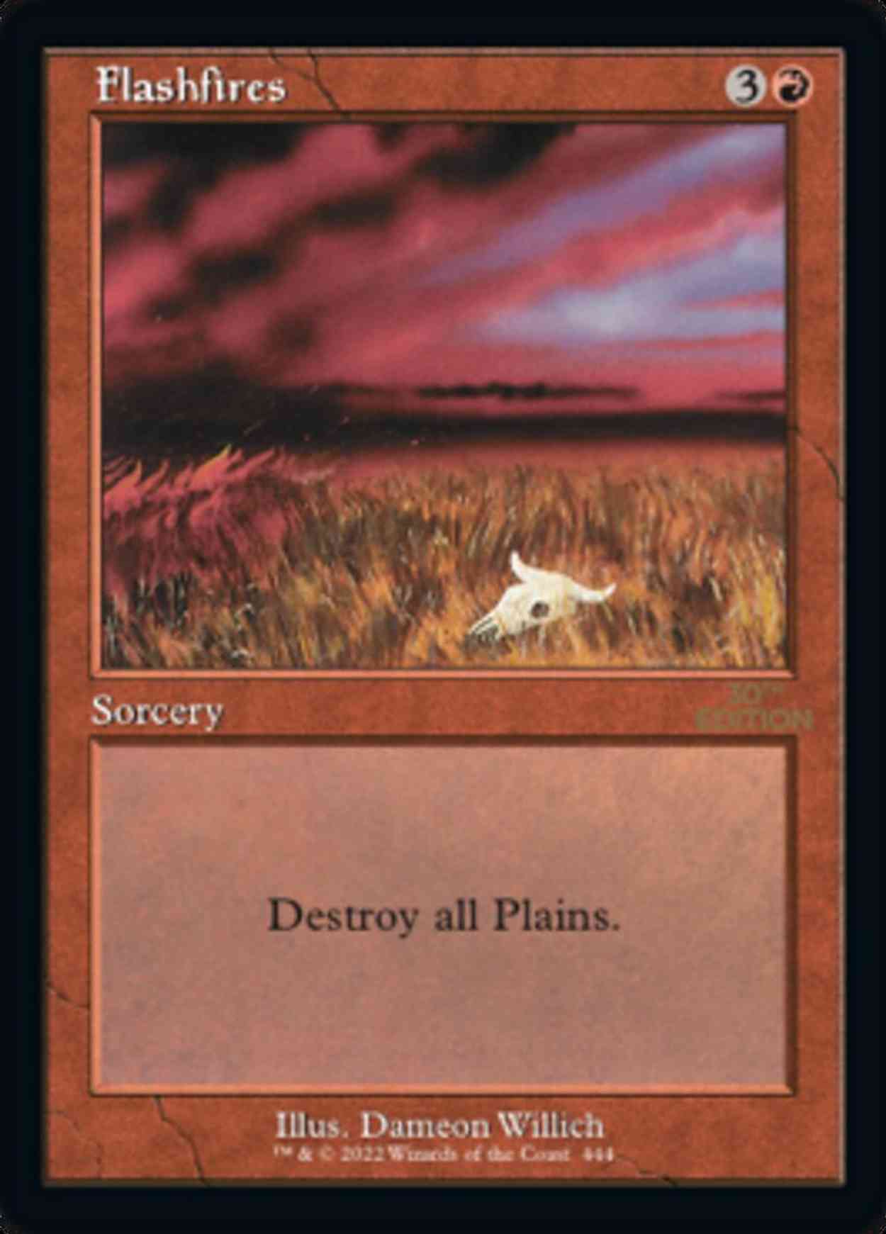 Flashfires (Retro Frame) magic card front