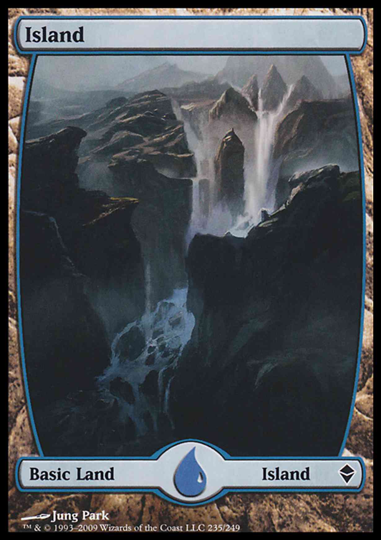 Island (235) - Full Art magic card front