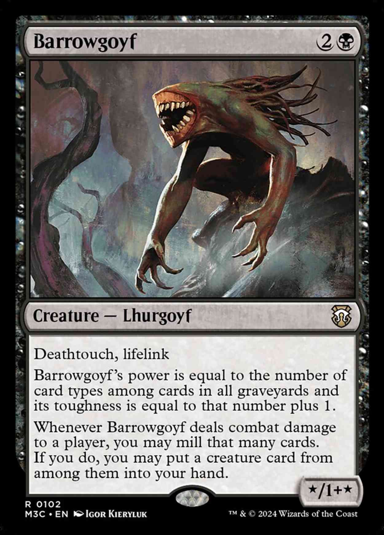 Barrowgoyf magic card front