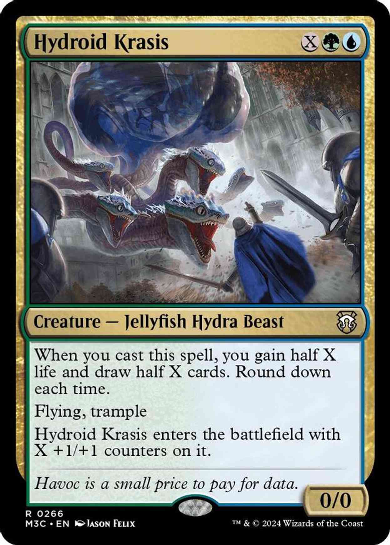 Hydroid Krasis (Ripple Foil) magic card front