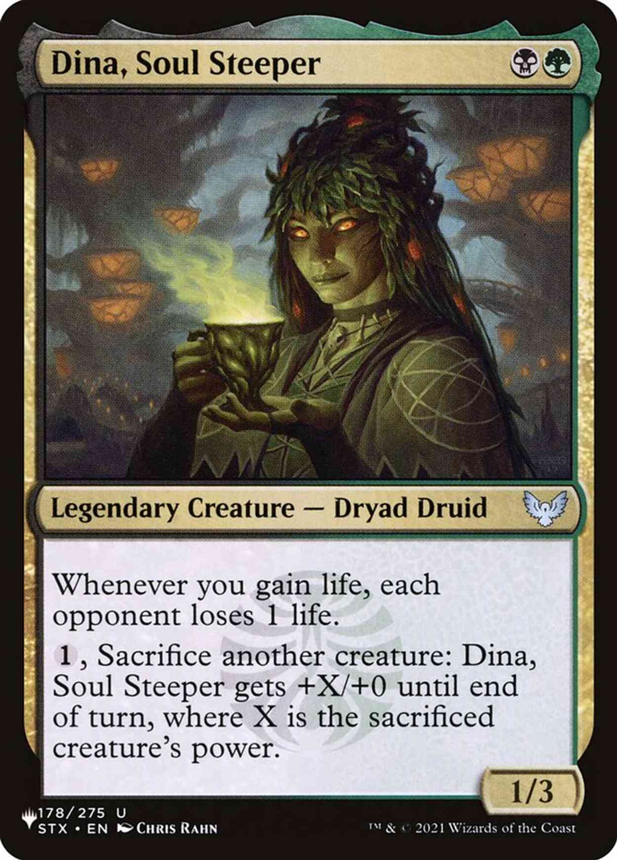 Dina, Soul Steeper magic card front