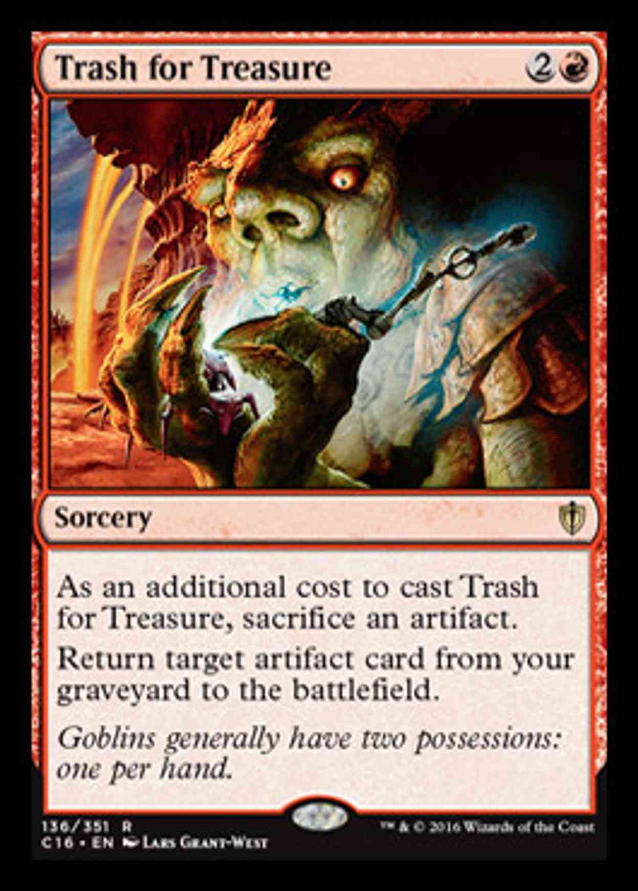 Trash for Treasure magic card front