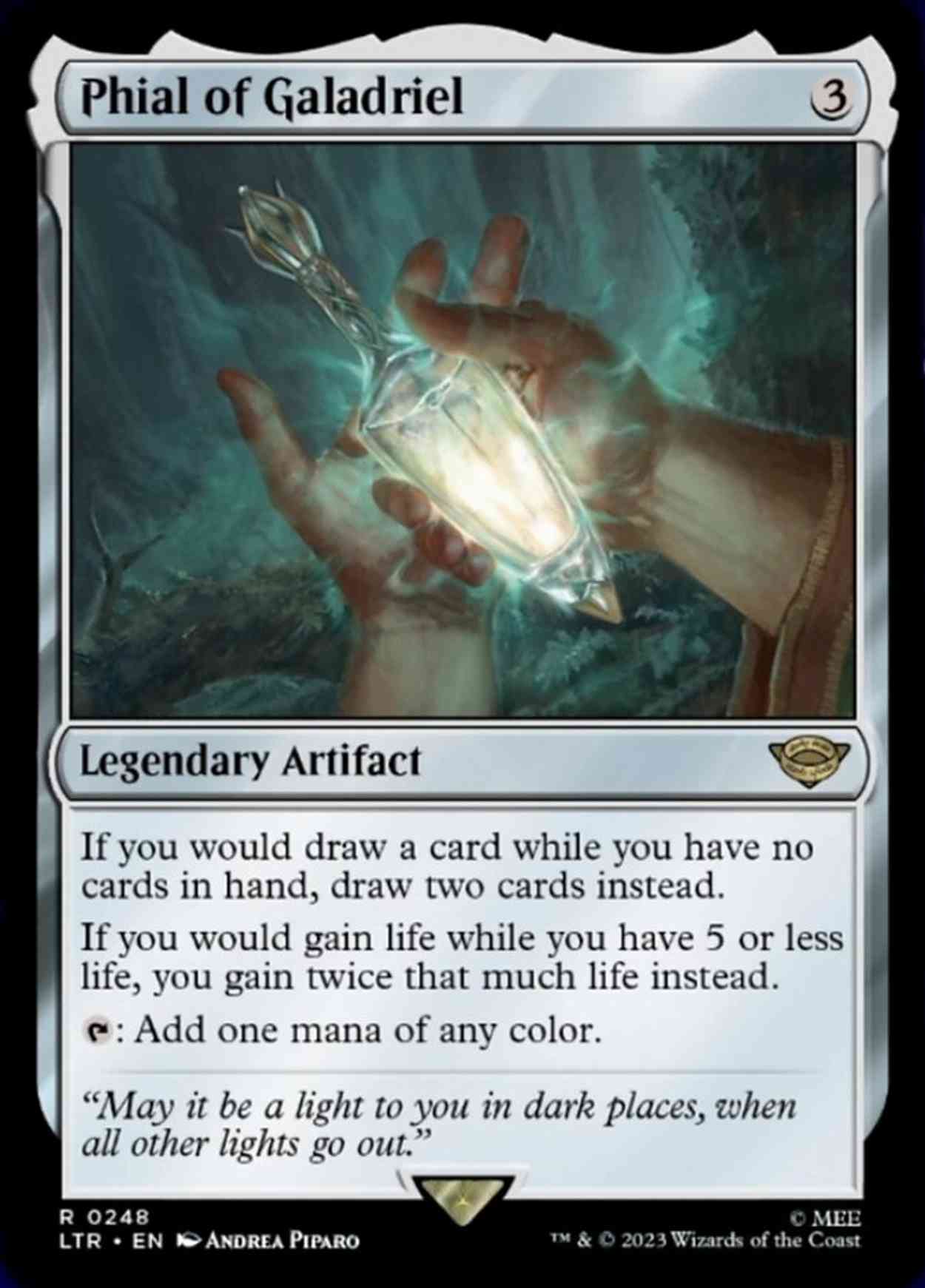 Phial of Galadriel magic card front