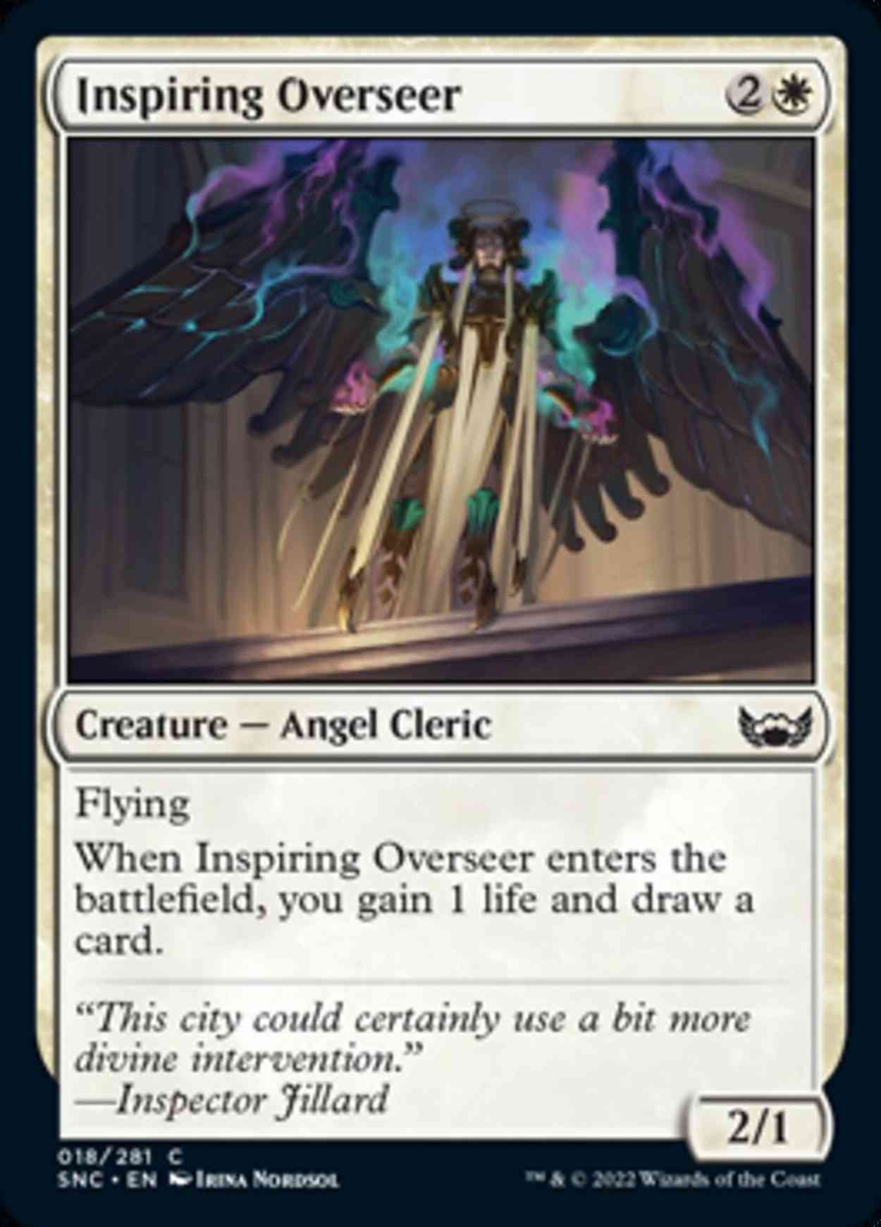 Inspiring Overseer magic card front