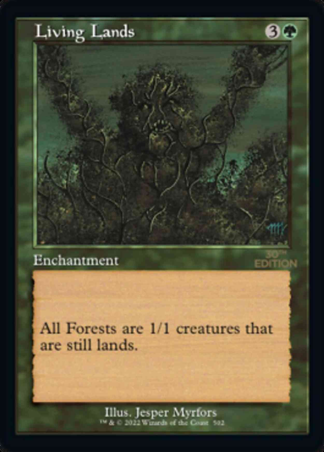 Living Lands (Retro Frame) magic card front