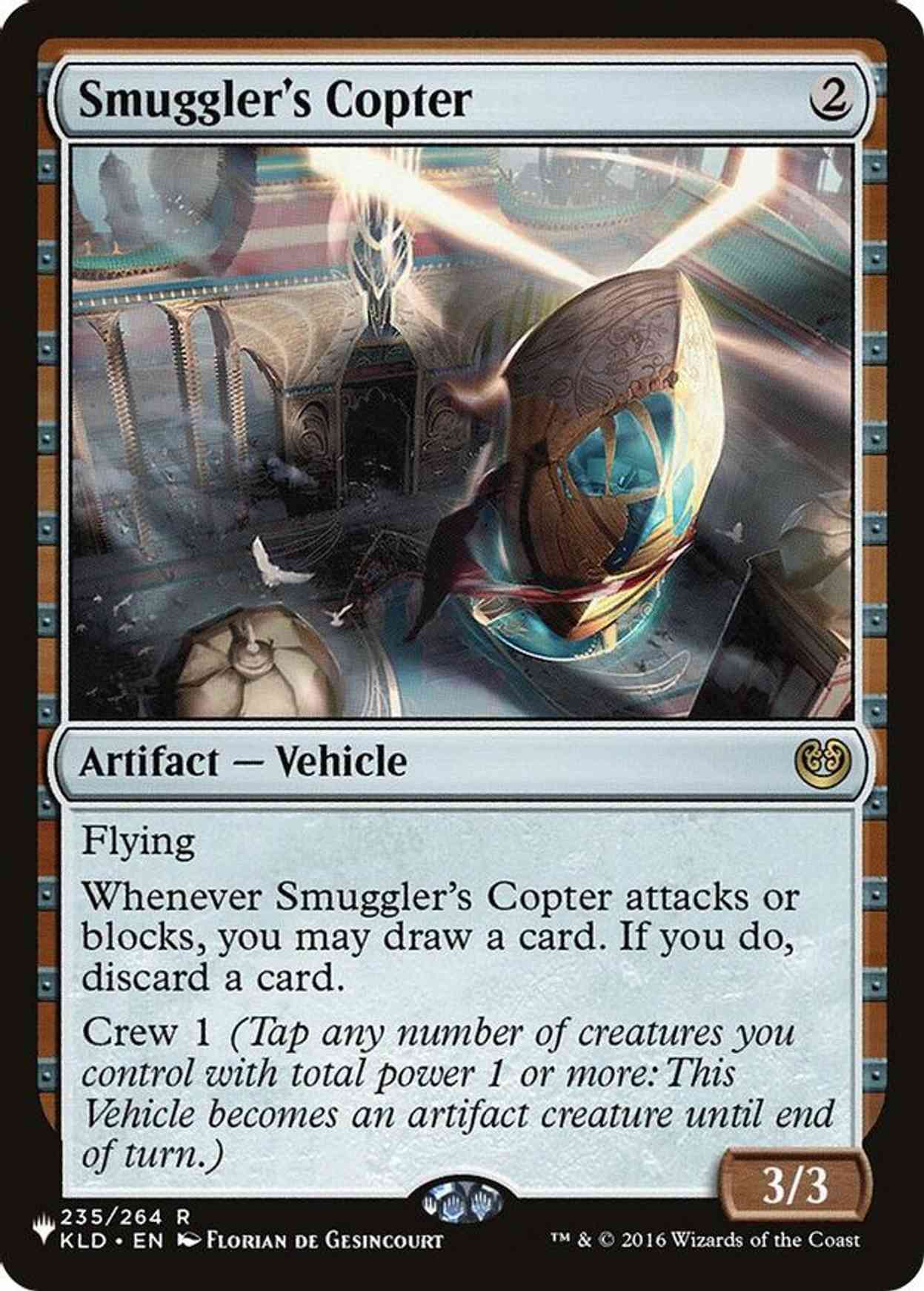 Smuggler's Copter magic card front