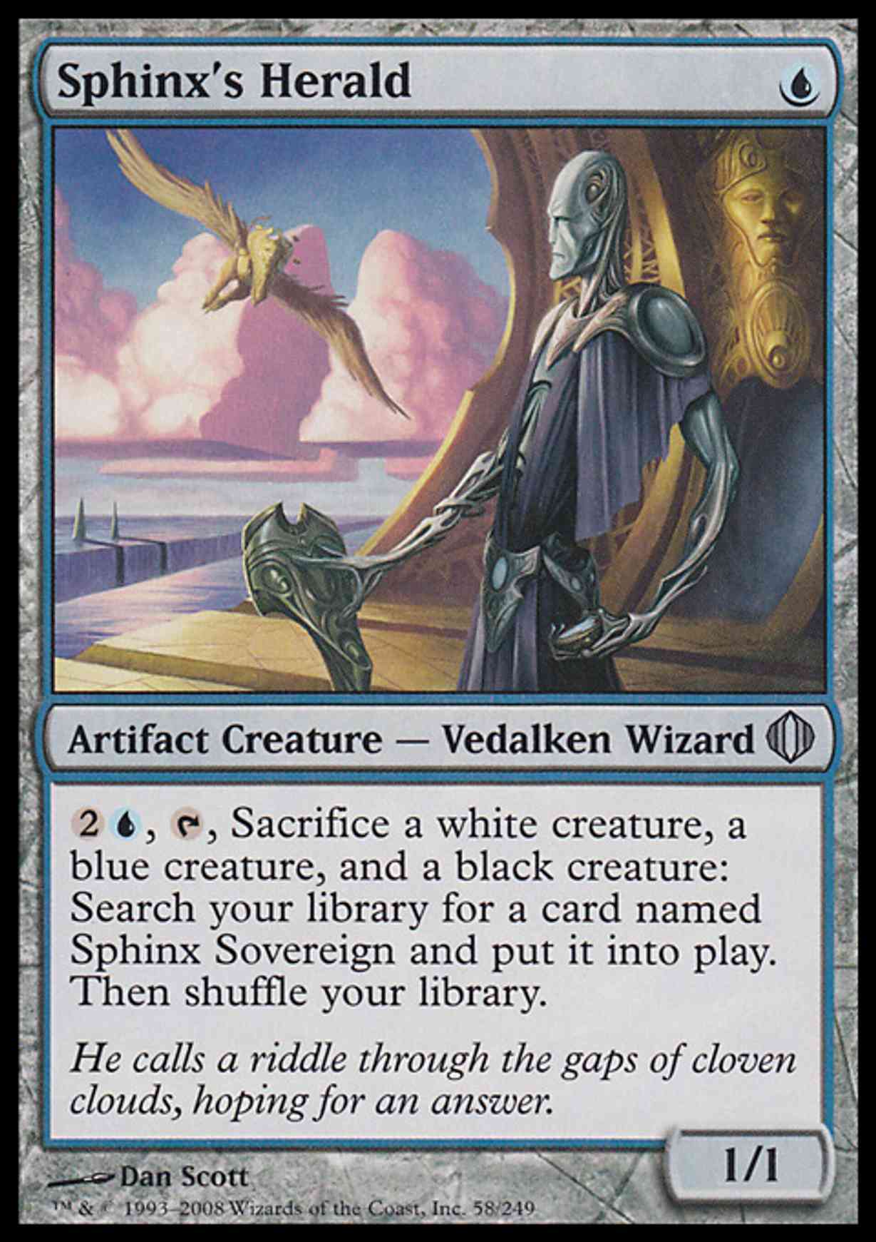 Sphinx's Herald magic card front