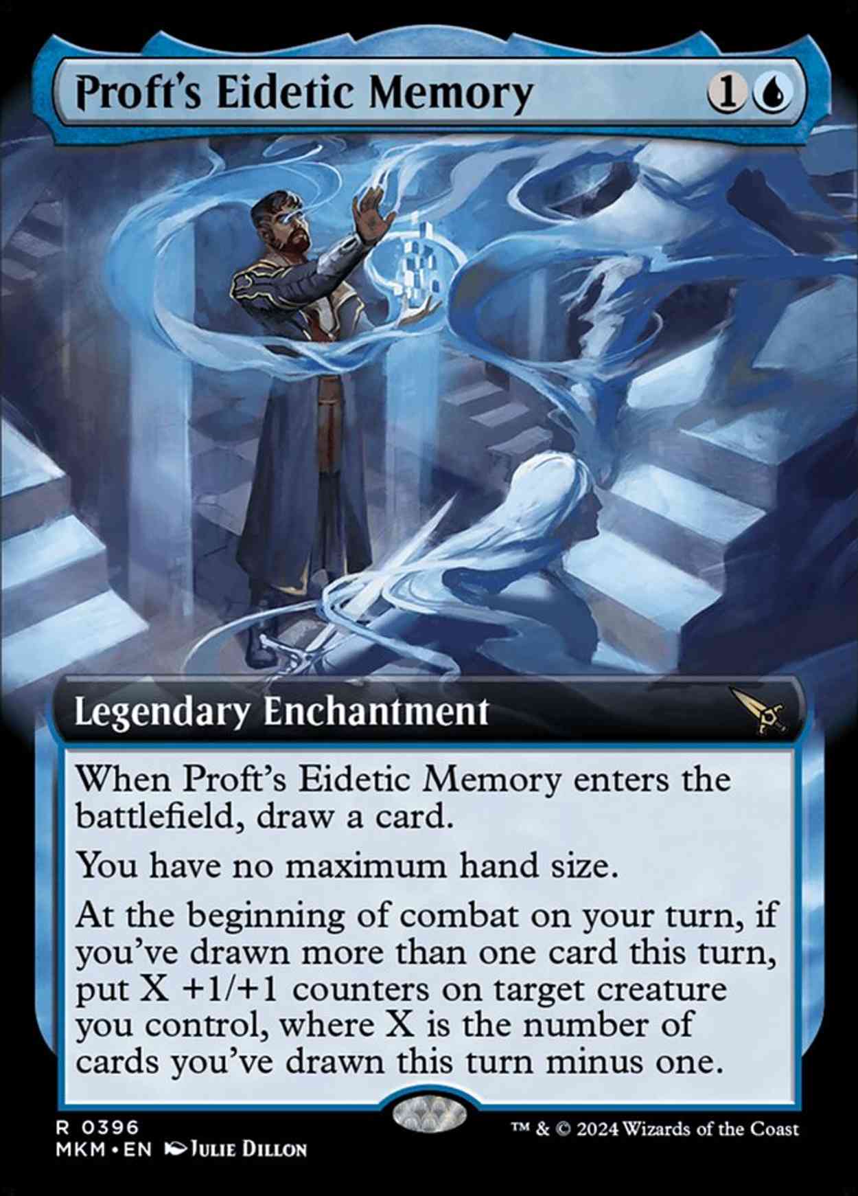 Proft's Eidetic Memory (Extended Art) magic card front