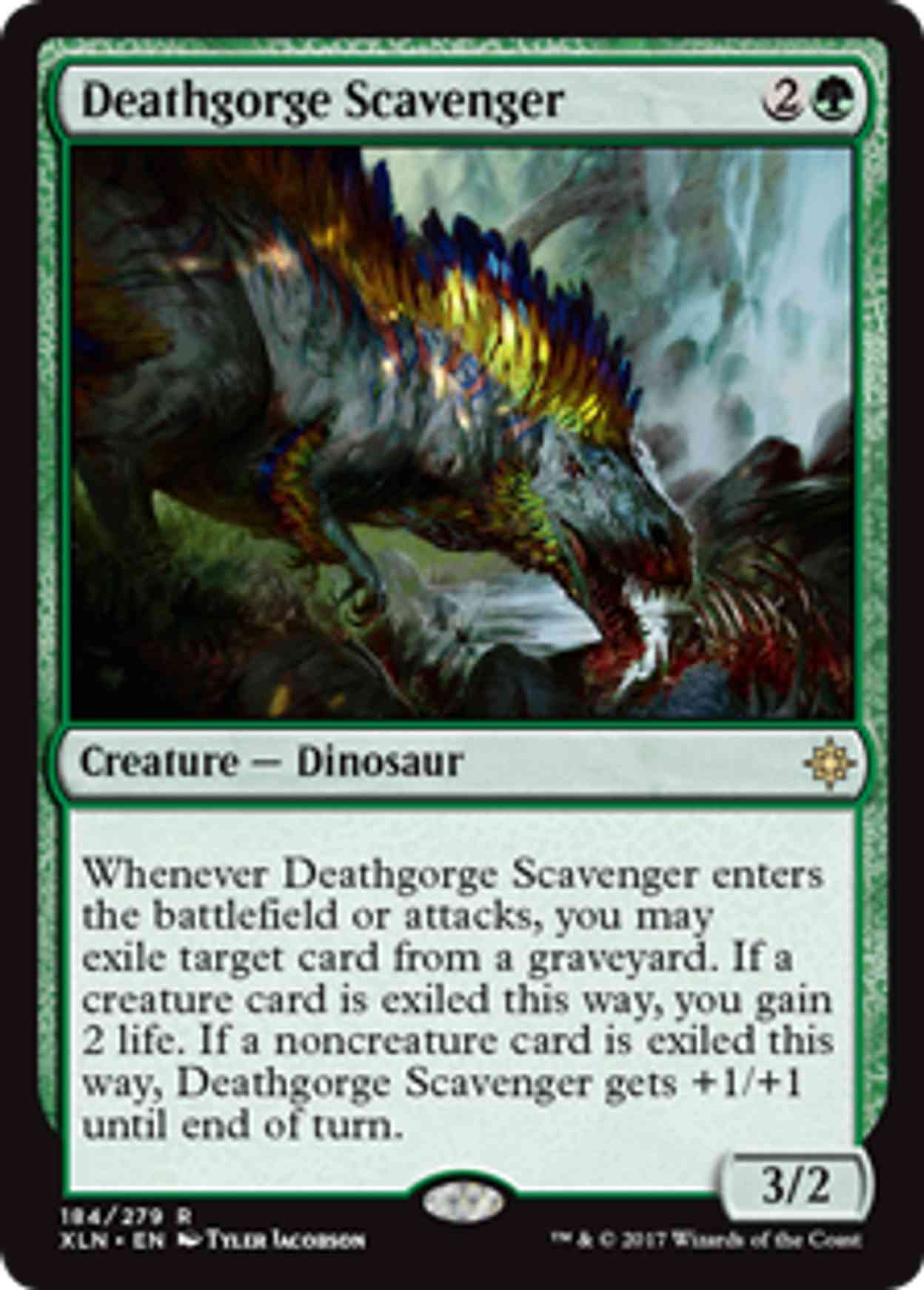 Deathgorge Scavenger magic card front