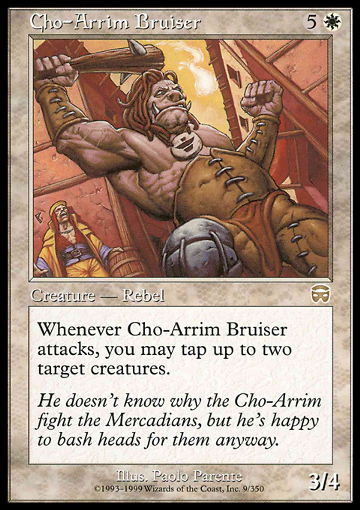 Cho-Arrim Bruiser magic card front