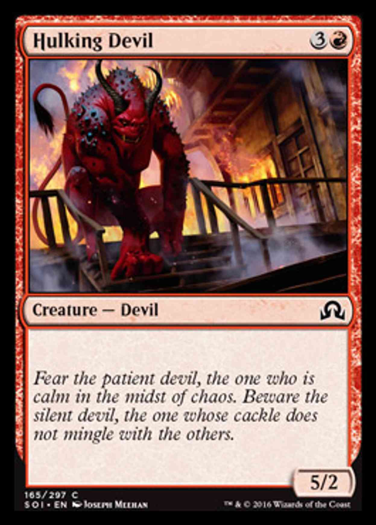 Hulking Devil magic card front
